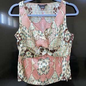 NWOT Etcetera women’s silk sleeveless tank top, Size 8